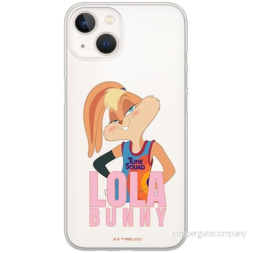 ERT GROUP mobiltelefonfodral för Iphone 13 MINI originalt och officiellt licensierat Looney Tunes mönster Space Jam 021 optimalt anpassad till formen på mobiltelefonen, gedeeltelijk transparant 5905511055301