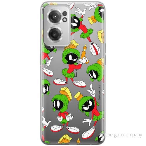ERT GROUP mobiltelefonfodral för OnePlus NORD CE 2 originalt och officiellt licensierat Looney Tunes mönster Marvin 004 optimalt anpassad till formen på mobiltelefonen, gedeeltelijk transparant 5905511637095