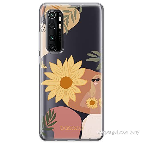 ERT GROUP mobiltelefonfodral för Xiaomi MI NOTE 10 Lite originalt och officiellt licensierat Babaco mönster Flowers 015 optimalt anpassad till formen på mobiltelefonen, gedeeltelijk transparant 5903932622256