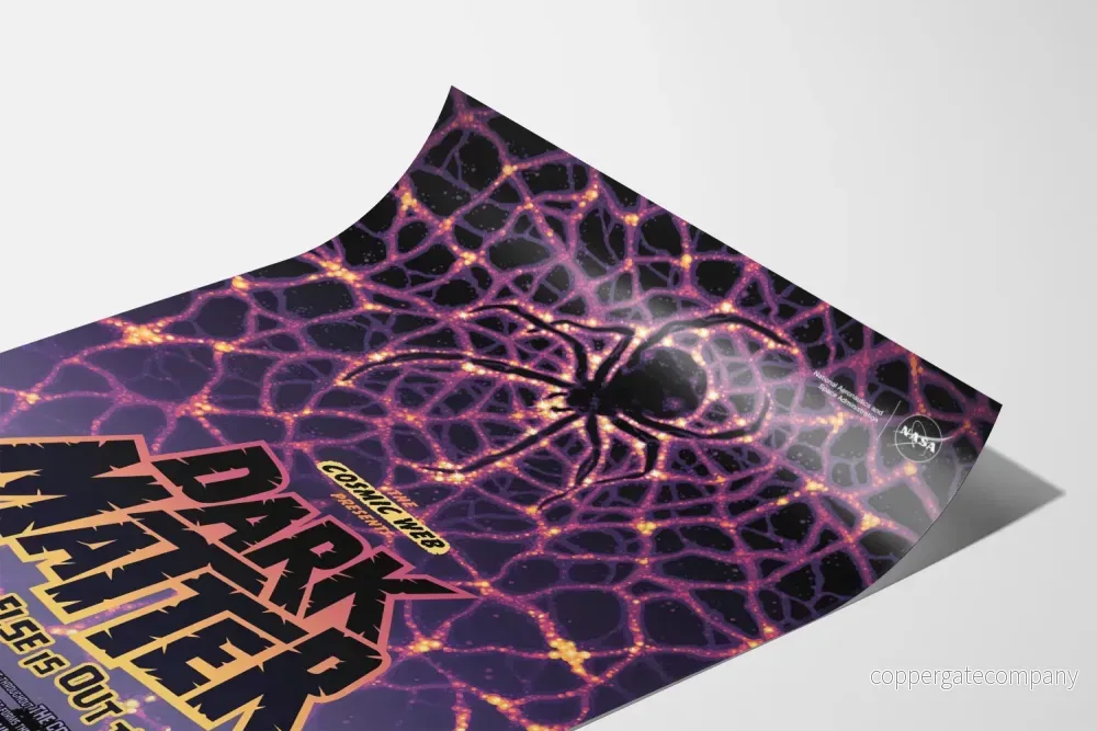 Väggposter Dark Matter - Universums kosmiska duk - Bild 3