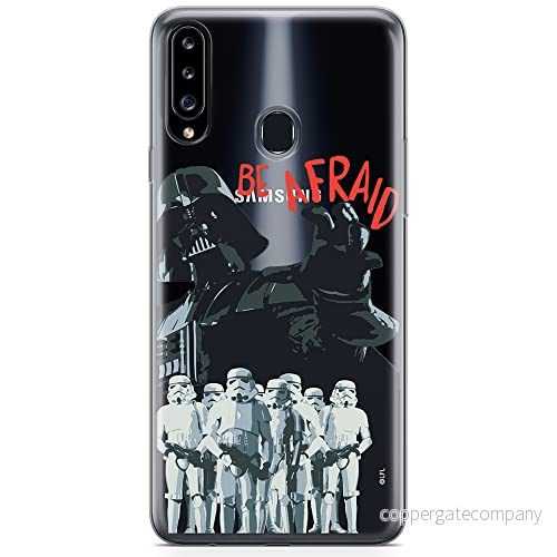 ERT GROUP mobiltelefonfodral för Samsung A20S originalt och officiellt licensierat Star Wars mönster Darth Vader 018 optimalt anpassad till formen på mobiltelefonen, gedeeltelijk transparant 5904805443688