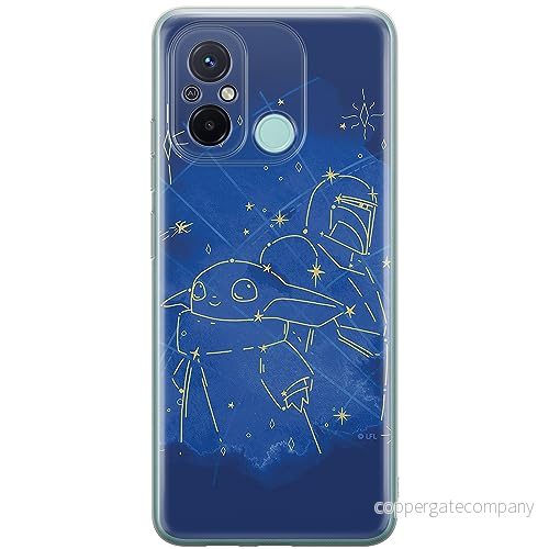 ERT GROUP mobiltelefonfodral för Xiaomi REDMI 12C/ 11A originalt och officiellt licensierat Star Wars mönster Baby Yoda 023 anpassad till formen på mobiltelefonen, fodral tillverkad av TPU plast 5905511844783