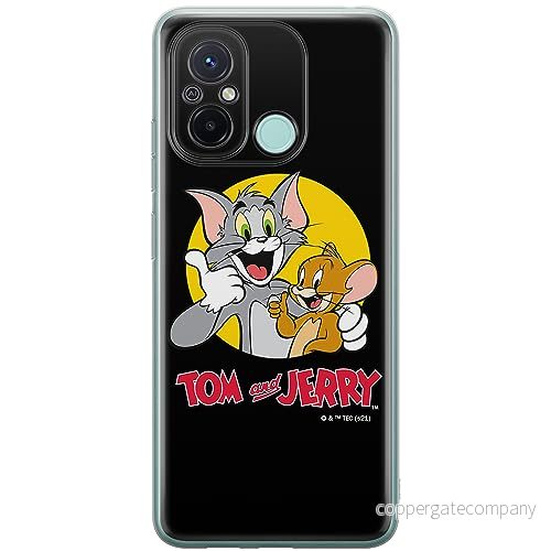 ERT GROUP mobiltelefonfodral för Xiaomi REDMI 12C/ 11A originalt och officiellt licensierat Tom & Jerry mönster 013 anpassad till formen på mobiltelefonen, fodral tillverkad av TPU plast 5905511846916