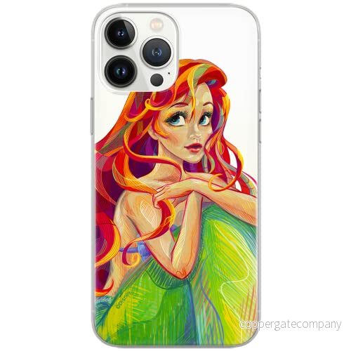 ERT GROUP mobiltelefonfodral för Apple Iphone 6 PLUS originalt och officiellt licensierat Disney mönster Ariel 004 Vit optimalt anpassad till formen på mobiltelefonen, gedeeltelijk transparant 5902980569209