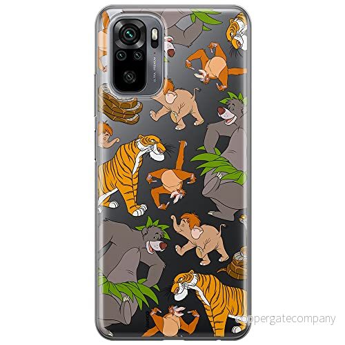 ERT GROUP mobiltelefonfodral för Xiaomi REDMI NOTE 10/ 10S originalt och officiellt licensierat Disney mönster Jungle Book 003 optimalt anpassad till formen på mobiltelefonen, gedeeltelijk transparant 5905131783134