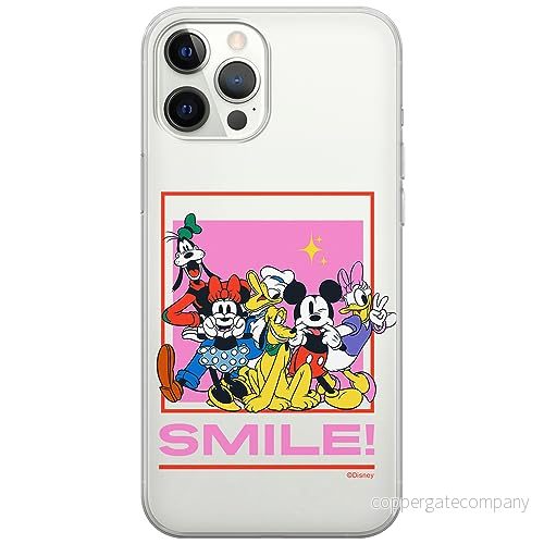 ERT GROUP mobiltelefonfodral för Iphone 12/12 PRO originalt och officiellt licensierat Disney mönster Friends 014 optimalt anpassad till formen på mobiltelefonen, gedeeltelijk transparant 5905795035846