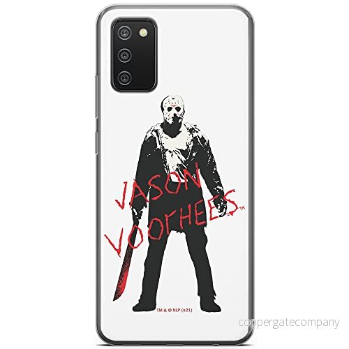 ERT GROUP mobiltelefonfodral för Samsung A02S originalt och officiellt licensierat Horror mönster Friday the 13th 017 optimalt anpassad till formen på mobiltelefonen, fodral tillverkad av TPU plast 5905511120184