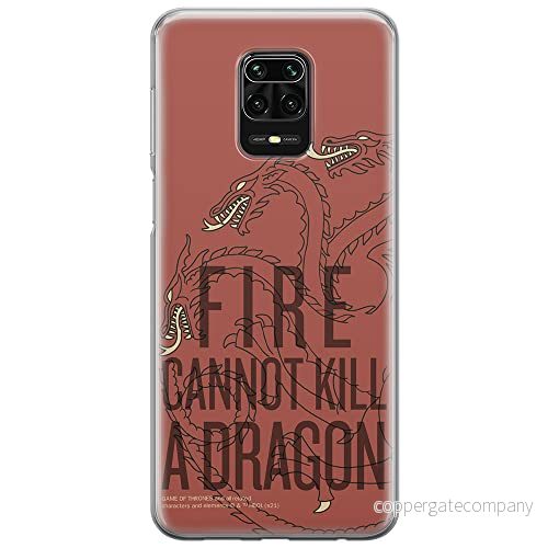 ERT GROUP mobiltelefonfodral för Xiaomi REDMI NOTE 9 PRO/ 9S originalt och officiellt licensierat Game od Thrones mönster of 015, fodral tillverkad av TPU plast 5903932684353