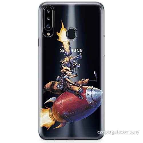 ERT GROUP mobiltelefonfodral för Samsung A20S originalt och officiellt licensierat Marvel mönster Rocket 007 optimalt anpassad till formen på mobiltelefonen, gedeeltelijk transparant 5904805437250