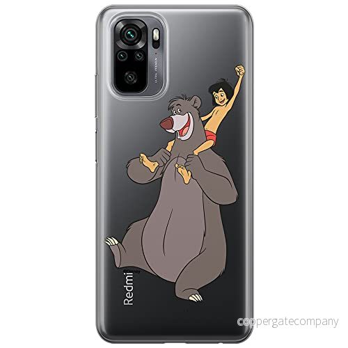 ERT GROUP mobiltelefonfodral för Xiaomi REDMI NOTE 10/ 10S originalt och officiellt licensierat Disney mönster Jungle Book 002 optimalt anpassad till formen på mobiltelefonen, gedeeltelijk transparant 5905131200365