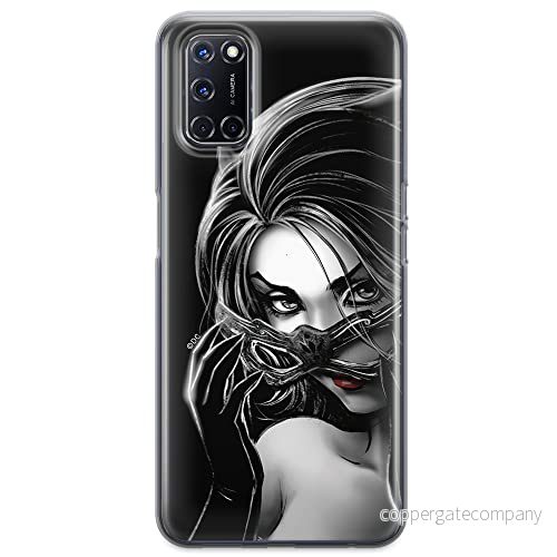 ERT GROUP mobiltelefonfodral för Oppo A92/ A72/ A52 originalt och officiellt licensierat DC mönster Catwoman 004 optimalt anpassad till formen på mobiltelefonen, fodral tillverkad av TPU plast 5903040210369