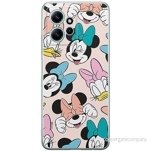 ERT GROUP mobiltelefonfodral för Xiaomi REDMI NOTE 12 4G originalt och officiellt licensierat Disney mönster Friends 018 anpassad till formen på mobiltelefonen, fodral tillverkad av TPU plast 5905795041076