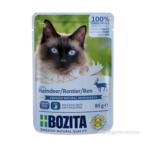 Ren i sås för katt 12 st x 85 g 7300330036117