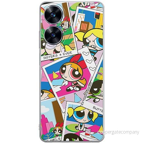 ERT GROUP mobiltelefonfodral för Realme C55 originalt och officiellt licensierat The Powerpuff Girls mönster 019 optimalt anpassad till formen på mobiltelefonen, fodral tillverkad av TPU plast 5905511966904