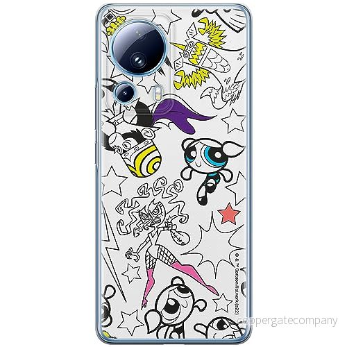 ERT GROUP mobiltelefonfodral för Xiaomi 13 LITE/CIVI 2 originalt och officiellt licensierat The Powerpuff Girls mönster 017 anpassad till formen på mobiltelefonen, fodral tillverkad av TPU plast 5905511965655