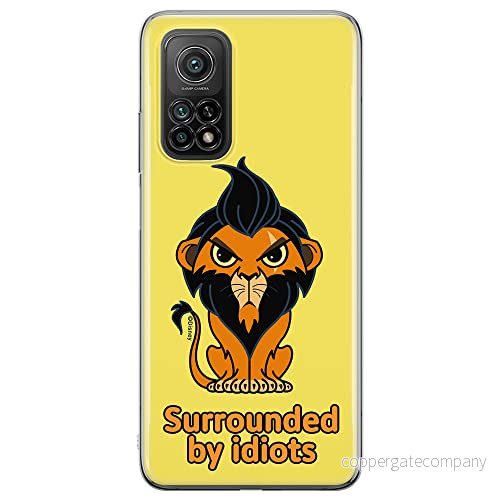 ERT GROUP mobiltelefonfodral för Xiaomi REDMI NOTE 9T originalt och officiellt licensierat Disney mönster Scar 001 optimalt anpassad till formen på mobiltelefonen, fodral tillverkad av TPU plast 5905131442659