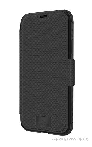Black Rock Robust plånbok för Apple iPhone XR I Booklet, fack, magnetisk hållare, TPU (svart) 4260557040935