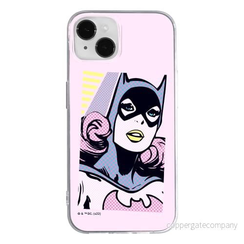 ERT GROUP mobiltelefonfodral för Apple Iphone 14 PLUS originalt och officiellt licensierat DC mönster Bat Girl 012 optimalt anpassad till formen på mobiltelefonen, fodral tillverkad av TPU plast 5905131903983