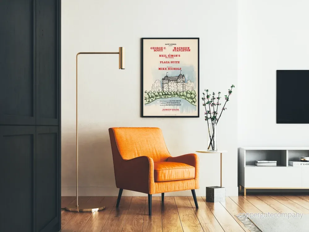 Vintageaffisch Plaza Suite - Teaterväggdekoration - Bild 2