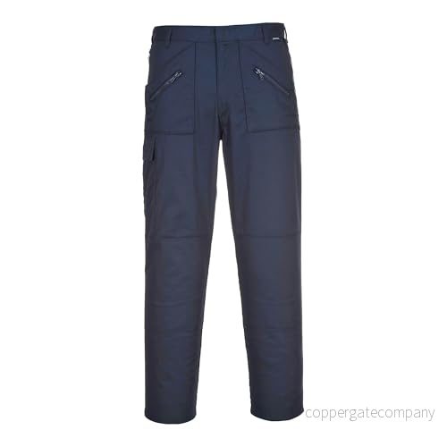 Portwest S887 Comfort Förstärkt Knä Action Byxa Marinblå X-Lång, 44 5036108153794