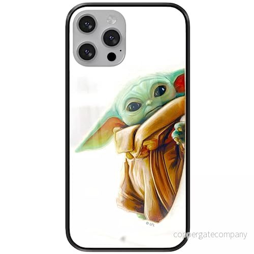 ERT GROUP mobiltelefonfodral för Apple Iphone 13 PRO originalt och officiellt licensierat Star Wars mönster Baby Yoda 016 tillverkad av härdat glas, skyddsfodral 5904805878954