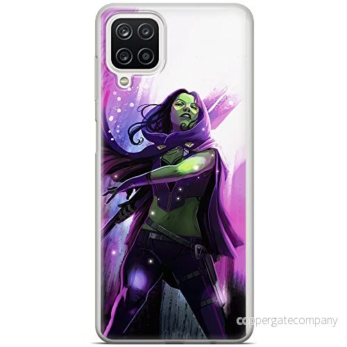 ERT GROUP mobiltelefonfodral för Samsung A12 / M12 originalt och officiellt licensierat Marvel mönster Gamora 001 optimalt anpassad till formen på mobiltelefonen, fodral tillverkad av TPU plast 5903040104484