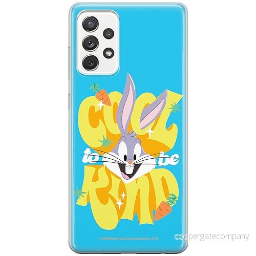 ERT GROUP mobiltelefonfodral för Samsung A73 5G originalt och officiellt licensierat Looney Tunes mönster Bugs 014 optimalt anpassad till formen på mobiltelefonen, fodral tillverkad av TPU plast 5905795076948