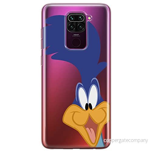 ERT GROUP mobiltelefonfodral för Xiaomi REDMI NOTE 9 originalt och officiellt licensierat Looney Tunes mönster Road Runner 001 optimalt anpassad till formen på mobiltelefonen, gedeeltelijk transparant 5903040332115