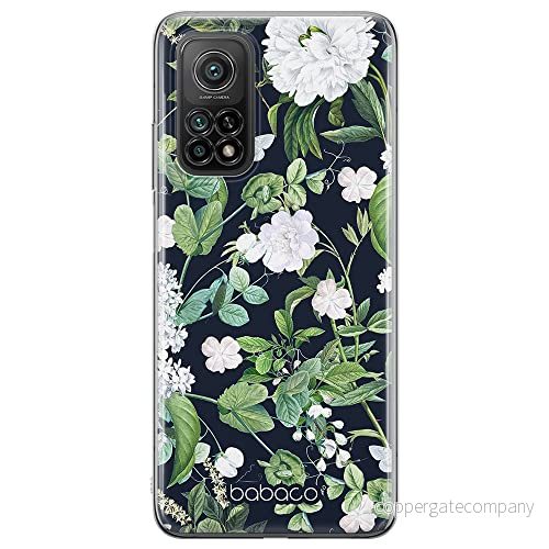 ERT GROUP mobiltelefonfodral för Xiaomi MI 10 LITE originalt och officiellt licensierat Babaco mönster Flowers 034 optimalt anpassad till formen på mobiltelefonen, fodral tillverkad av TPU plast 5905131290335