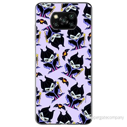 ERT GROUP mobiltelefonfodral för Xiaomi POCOPHONE X3 originalt och officiellt licensierat Disney mönster Maleficent 004 optimalt anpassad till formen på mobiltelefonen, fodral tillverkad av TPU plast 5905131487308