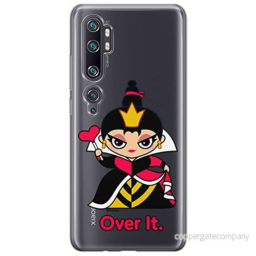 ERT GROUP mobiltelefonfodral för Xiaomi MI NOTE 10 / PRO originalt och officiellt licensierat Disney mönster Queen of Hearts 001, gedeeltelijk transparant 5905131425102