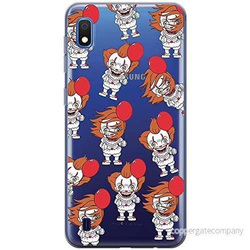 ERT GROUP mobiltelefonfodral för Samsung A10 originalt och officiellt licensierat Horror mönster It 007 optimalt anpassad till formen på mobiltelefonen, gedeeltelijk transparant 5905131959447