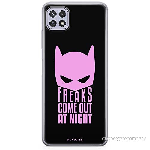 ERT GROUP mobiltelefonfodral för Samsung A22 5G originalt och officiellt licensierat DC mönster Batman 052 optimalt anpassad till formen på mobiltelefonen, fodral tillverkad av TPU plast 5905131546548