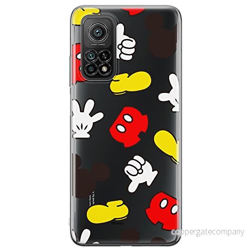 ERT GROUP mobiltelefonfodral för Xiaomi Redmi Note 11T 5G/11S 5G/POCO M4 Pro 5G originalt och officiellt licensierat Disney mönster Mickey 046, gedeeltelijk transparant 5905131808448
