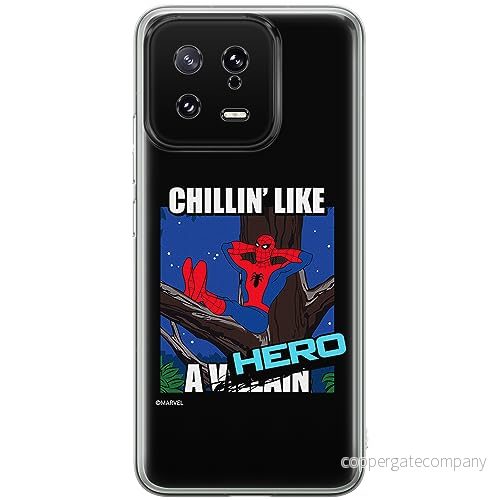 ERT GROUP mobiltelefonfodral för Xiaomi 13 originalt och officiellt licensierat Marvel mönster Spider Man 033 optimalt anpassad till formen på mobiltelefonen, fodral tillverkad av TPU plast 5905795009977