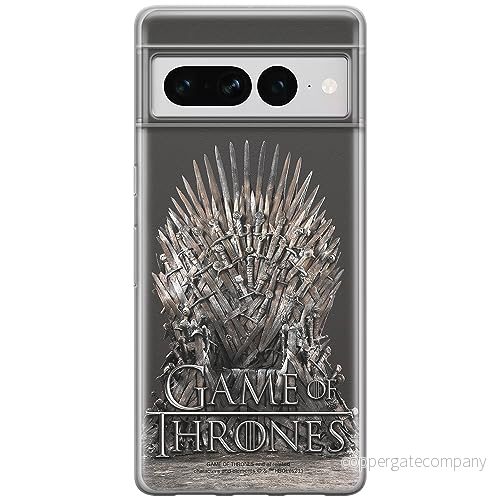 ERT GROUP mobiltelefonfodral för Google PIXEL 7 PRO originalt och officiellt licensierat Game of Thrones mönster 017 optimalt anpassad till formen på mobiltelefonen, fodral tillverkad av TPU plast 5905795168087