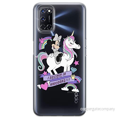 ERT GROUP mobiltelefonfodral för Oppo A92/ A72/ A52 originalt och officiellt licensierat Disney mönster Minnie 035 optimalt anpassad till formen på mobiltelefonen, gedeeltelijk transparant 5903040200841