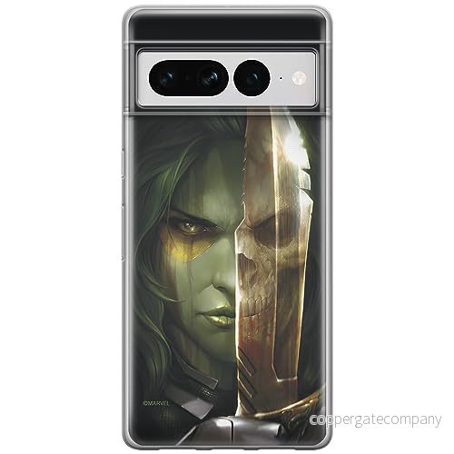 ERT GROUP mobiltelefonfodral för Google PIXEL 7 PRO originalt och officiellt licensierat Marvel mönster Gamora 002 optimalt anpassad till formen på mobiltelefonen, fodral tillverkad av TPU plast 5905795179762