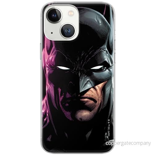 ERT GROUP mobiltelefonfodral för Iphone 13 MINI originalt och officiellt licensierat DC mönster Batman 070 optimalt anpassad till formen på mobiltelefonen, fodral tillverkad av TPU plast 5905131528582