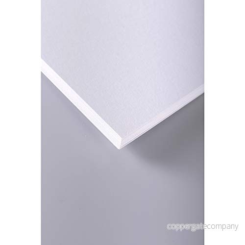 Clairefontaine Ref 37246C Vitt ritpapper (paket med 25 ark) A2 (42 x 59,4 cm) 55 gsm papper, pH neutral, syrafri, lämplig för skissning och teckning 3329680372465