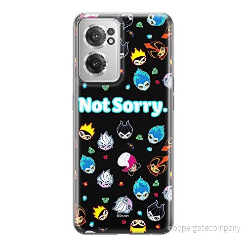 ERT GROUP mobiltelefonfodral för Oneplus NORD CE 2 originalt och officiellt licensierat Disney mönster Villains 005 anpassad till formen på mobiltelefonen, fodral tillverkad av TPU plast 5905511299408