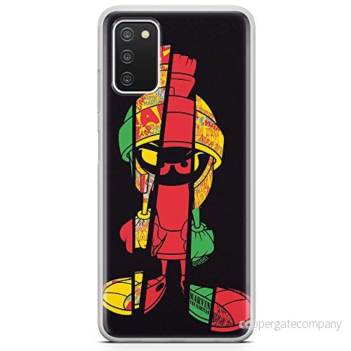 ERT GROUP mobiltelefonfodral för Samsung A03S originalt och officiellt licensierat Looney Tunes mönster Marvin 003 optimalt anpassad till formen på mobiltelefonen, fodral tillverkad av TPU plast 5903932993394