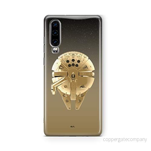 ERT GROUP mobiltelefonfodral för Huawei P30 originalt och officiellt licensierat Star Wars mönster 043 Vit optimalt anpassad till formen på mobiltelefonen, fodral tillverkad av TPU plast 5903537352466