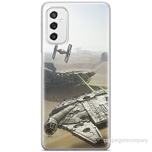 ERT GROUP mobiltelefonfodral för Samsung M52 5G originalt och officiellt licensierat Star Wars mönster 008 optimalt anpassad till formen på mobiltelefonen, fodral tillverkad av TPU plast 5904805491511