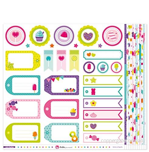 Anita y Su Mundo Kollektion Mis Chuches Scrapbookingpapper, Multifärg, 30,5 x 30.5 cm 8413623730636