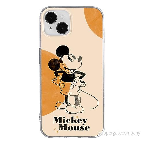 ERT GROUP mobiltelefonfodral för Iphone 14 PLUS originalt och officiellt licensierat Disney mönster Mickey 054 optimalt anpassad till formen på mobiltelefonen, fodral tillverkad av TPU plast 5905795035532