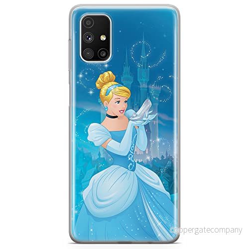 ERT GROUP mobiltelefonfodral för Samsung M51 originalt och officiellt licensierat Disney mönster Cindrella 001 optimalt anpassad till formen på mobiltelefonen, fodral tillverkad av TPU plast 5903040510322