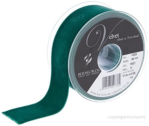 Berisfords sammetsband, flaska, 10 x 4,5 cm 5024264527382