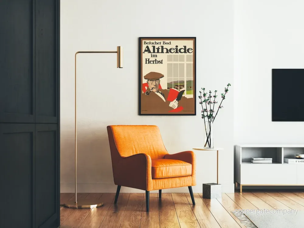 Vintageaffisch Bad Altheide i Höst - Bild 2