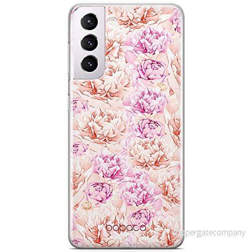 ERT GROUP mobiltelefonfodral för Samsung S21 originalt och officiellt licensierat Babaco mönster Flowers 004 optimalt anpassad till formen på mobiltelefonen, fodral tillverkad av TPU plast 5904805381690